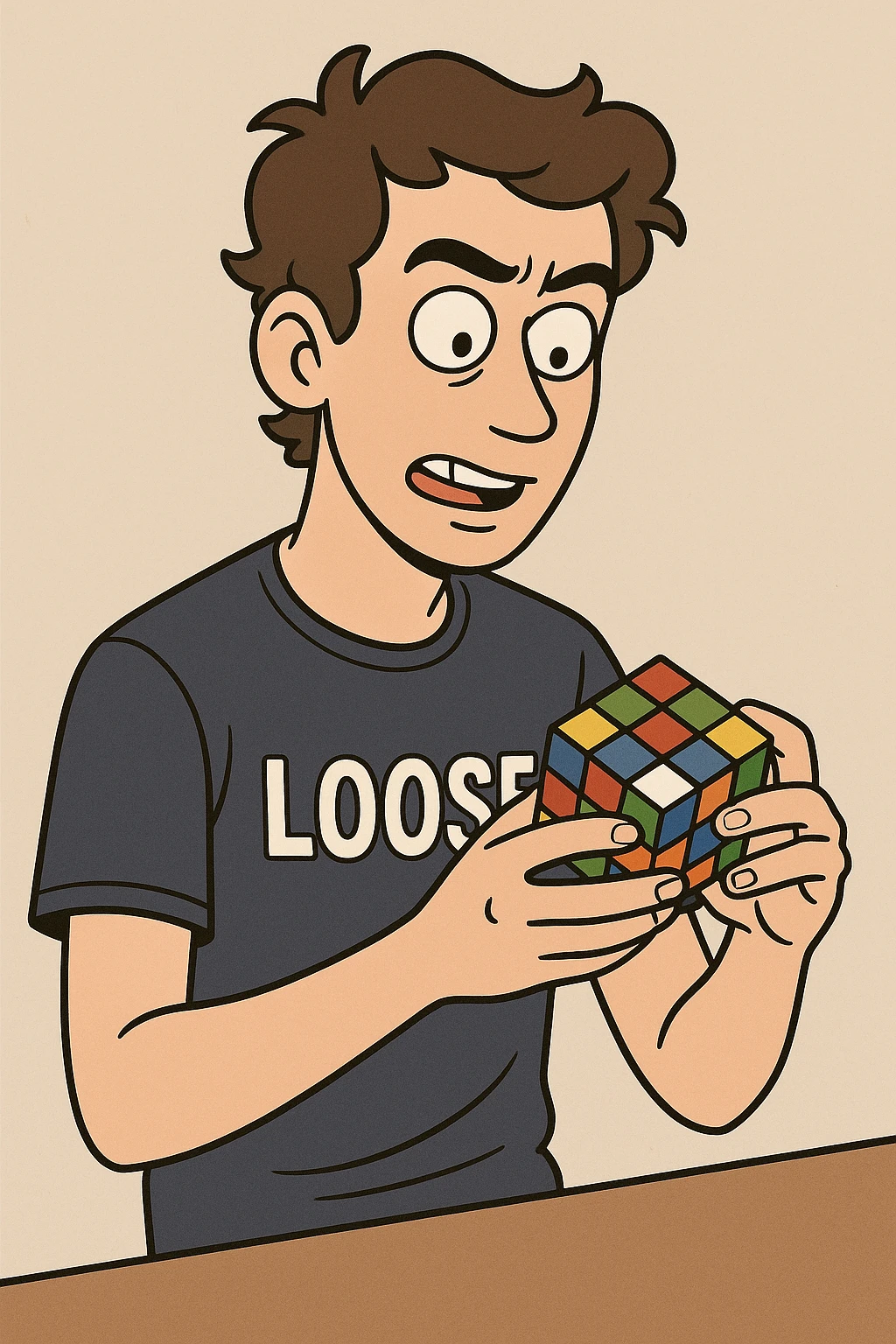 Feliks Zemdegs Loose play Rubik's cube  emoji