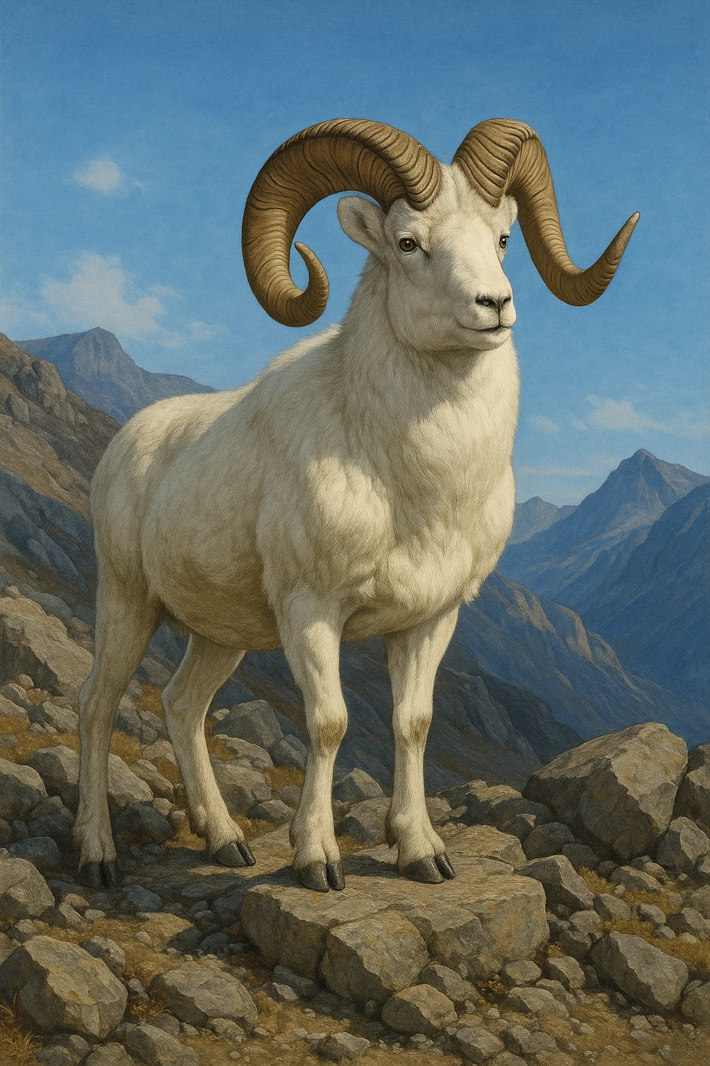 Dall sheep emoji