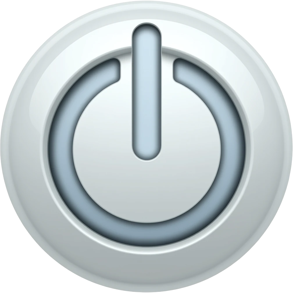 on off power symbol button ⏻ emoji