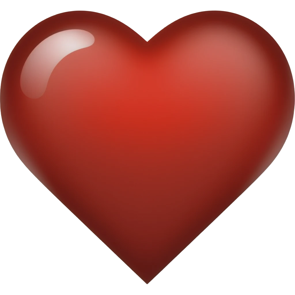 Minecraft Hardcore heart emoji