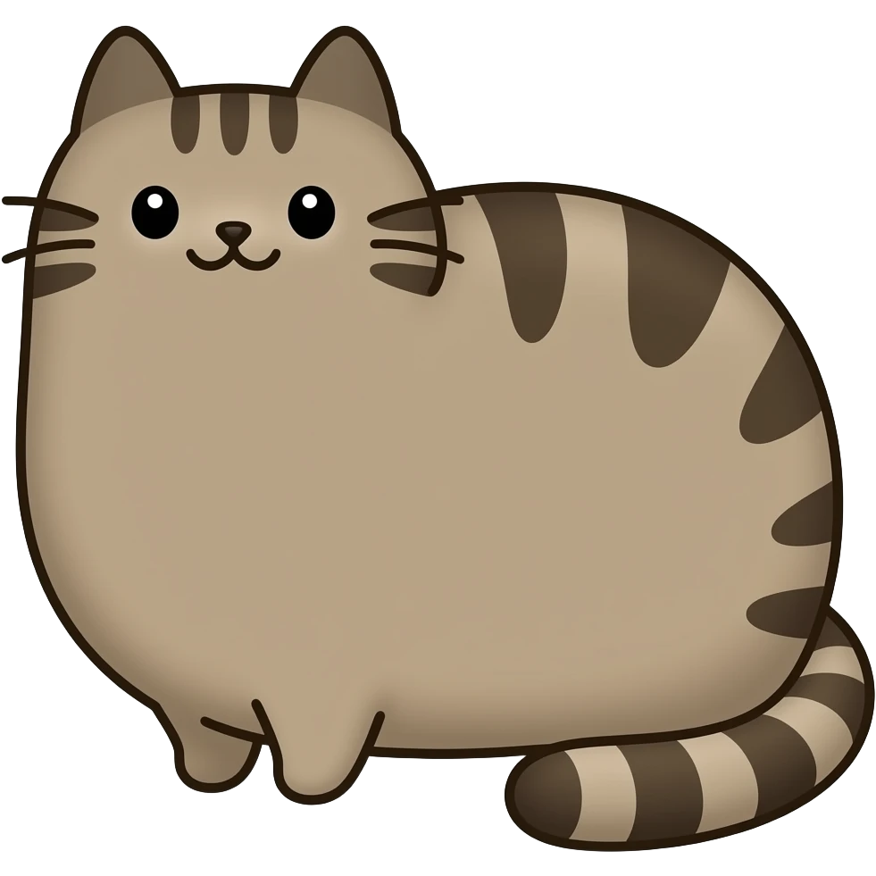 pusheen cat emoji