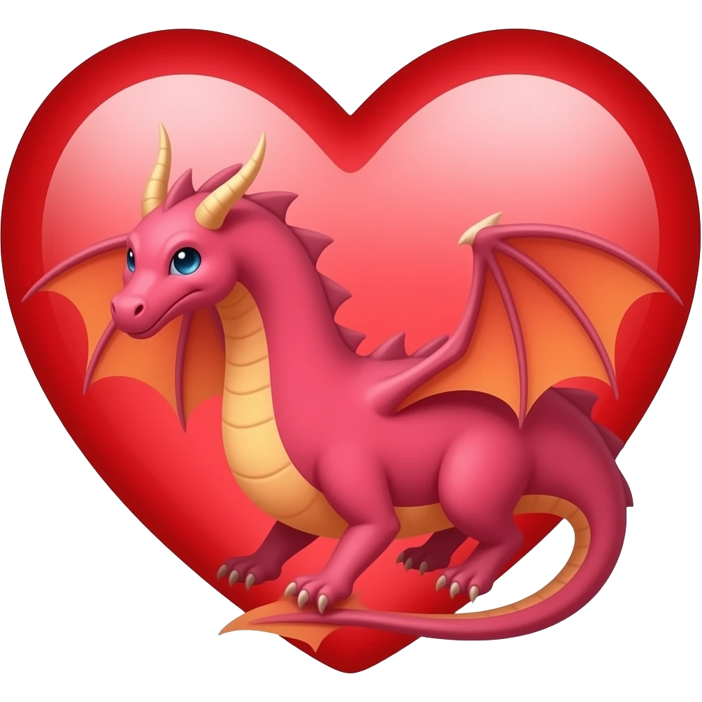 Dragon Heart emoji