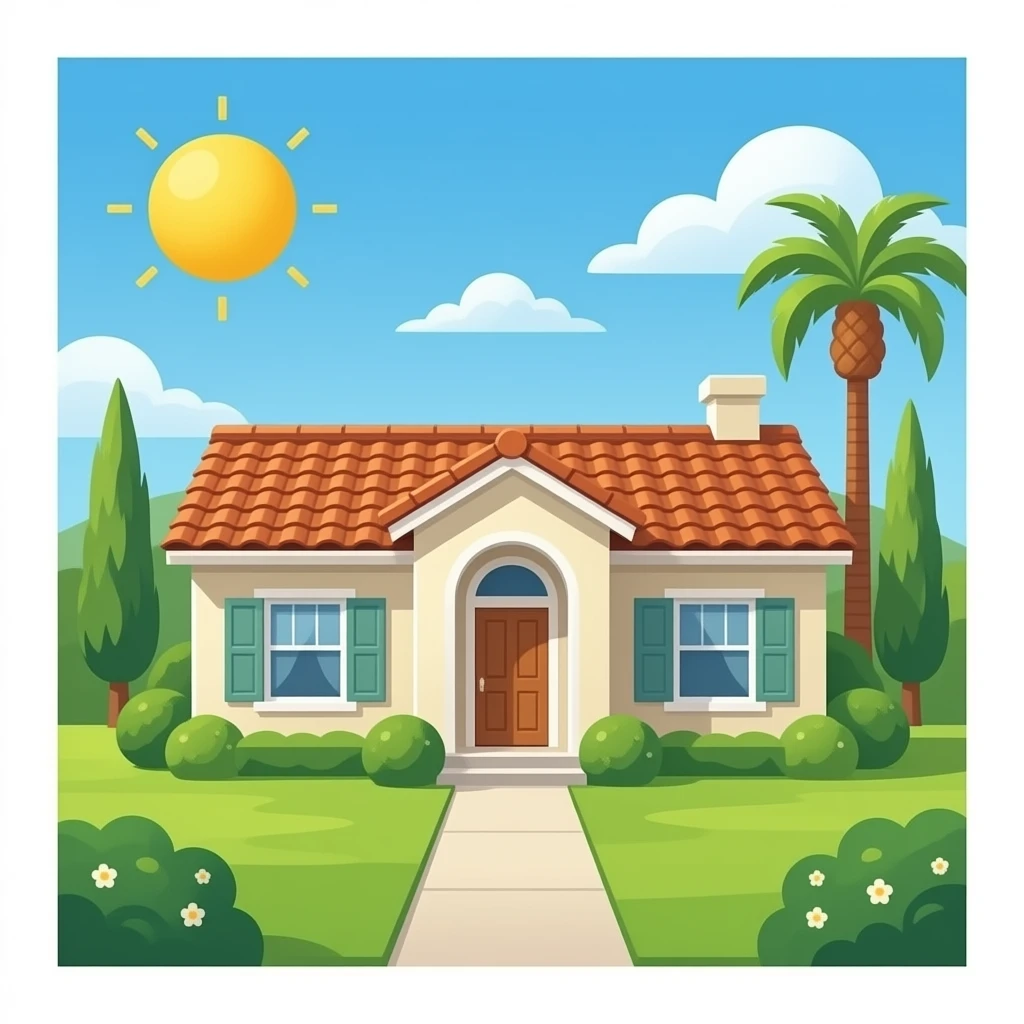 California house emoji