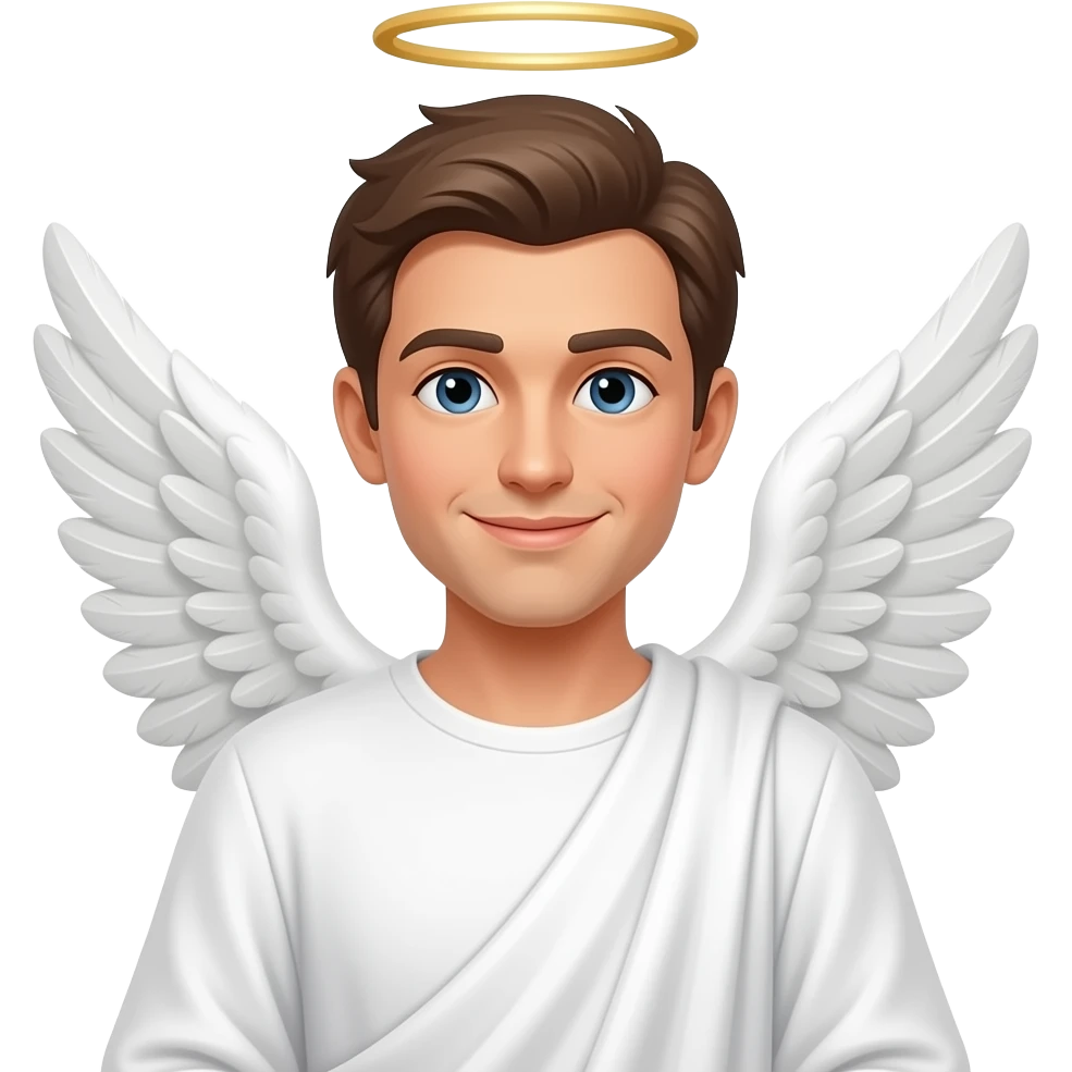 male angel emoji