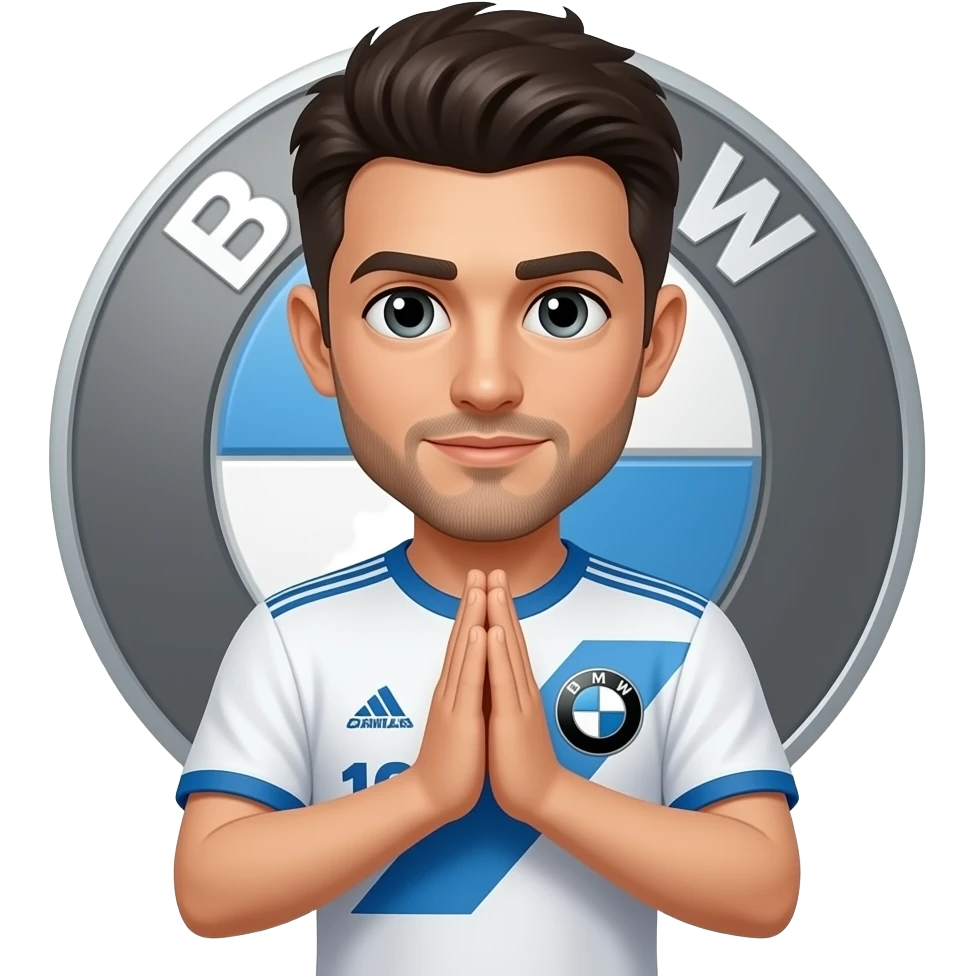 🙏+bmw emoji
