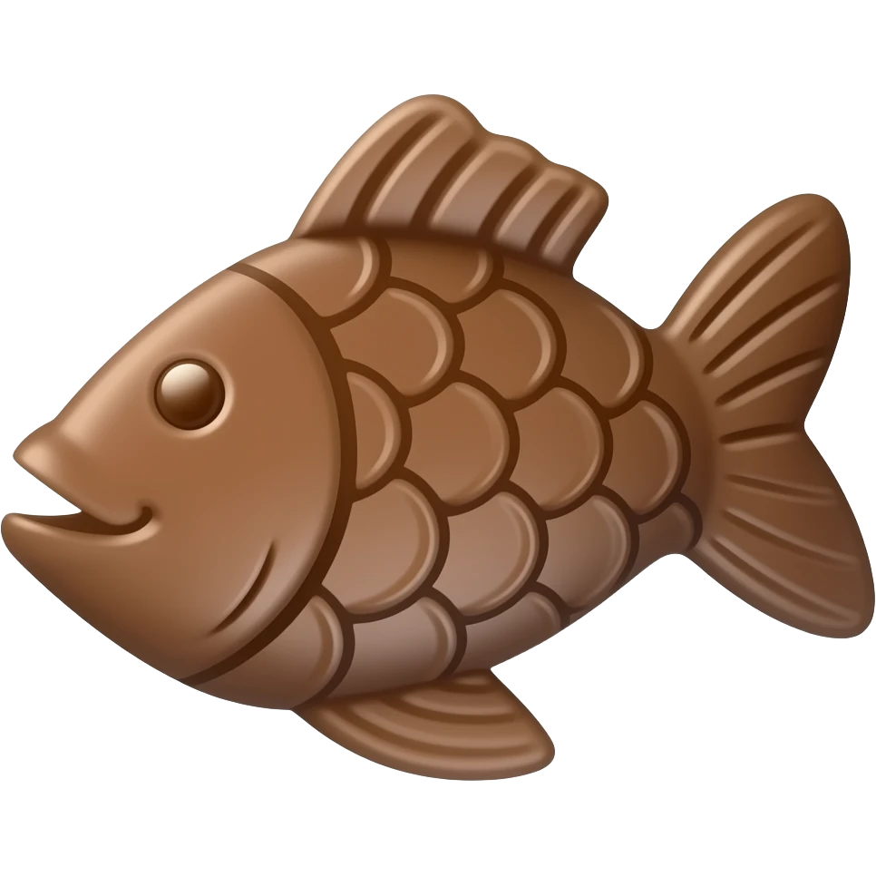 chocolate fish bars emoji