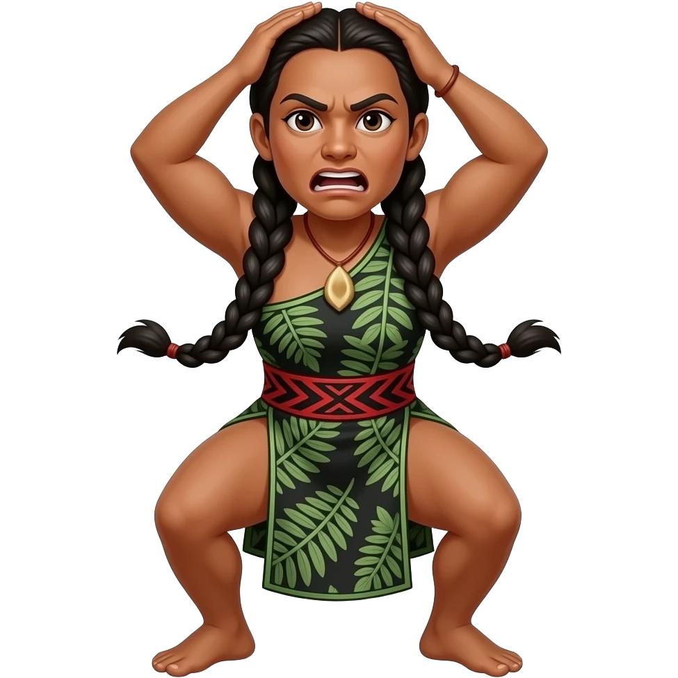 haka woman emoji
