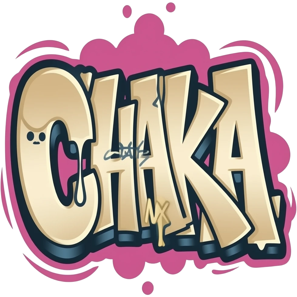 Graffiti chaka emoji