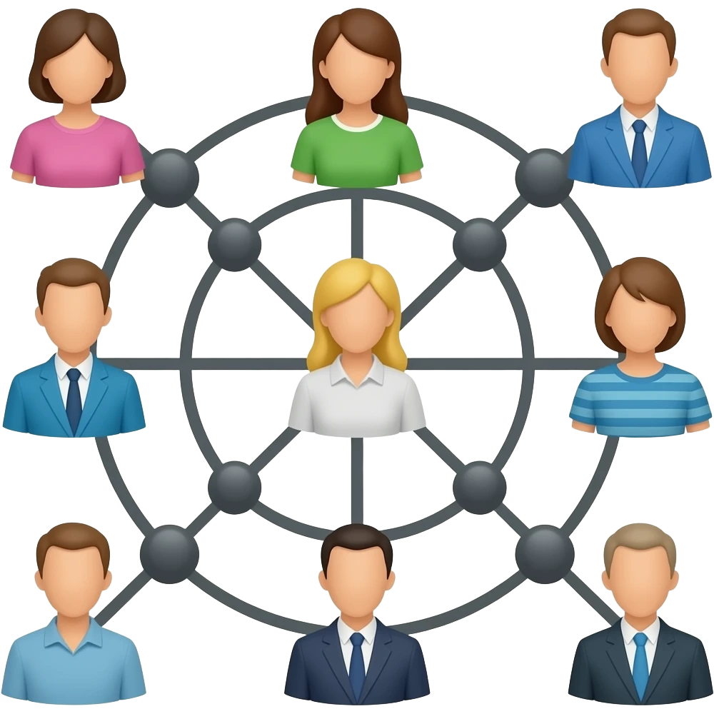 network of people emoji