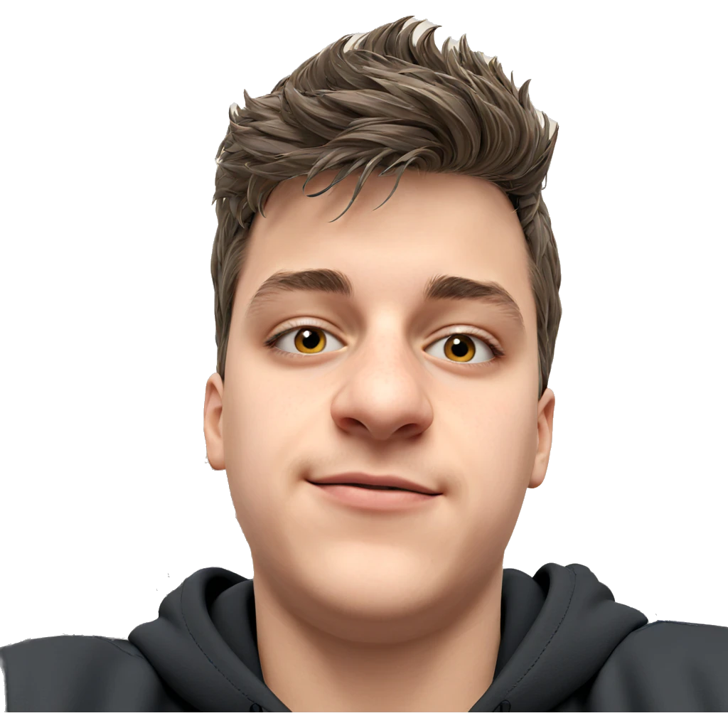 boy in hoodie portrait emoji