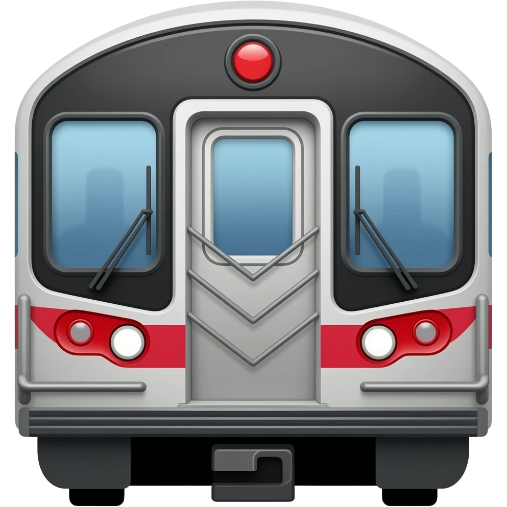 subway train emoji