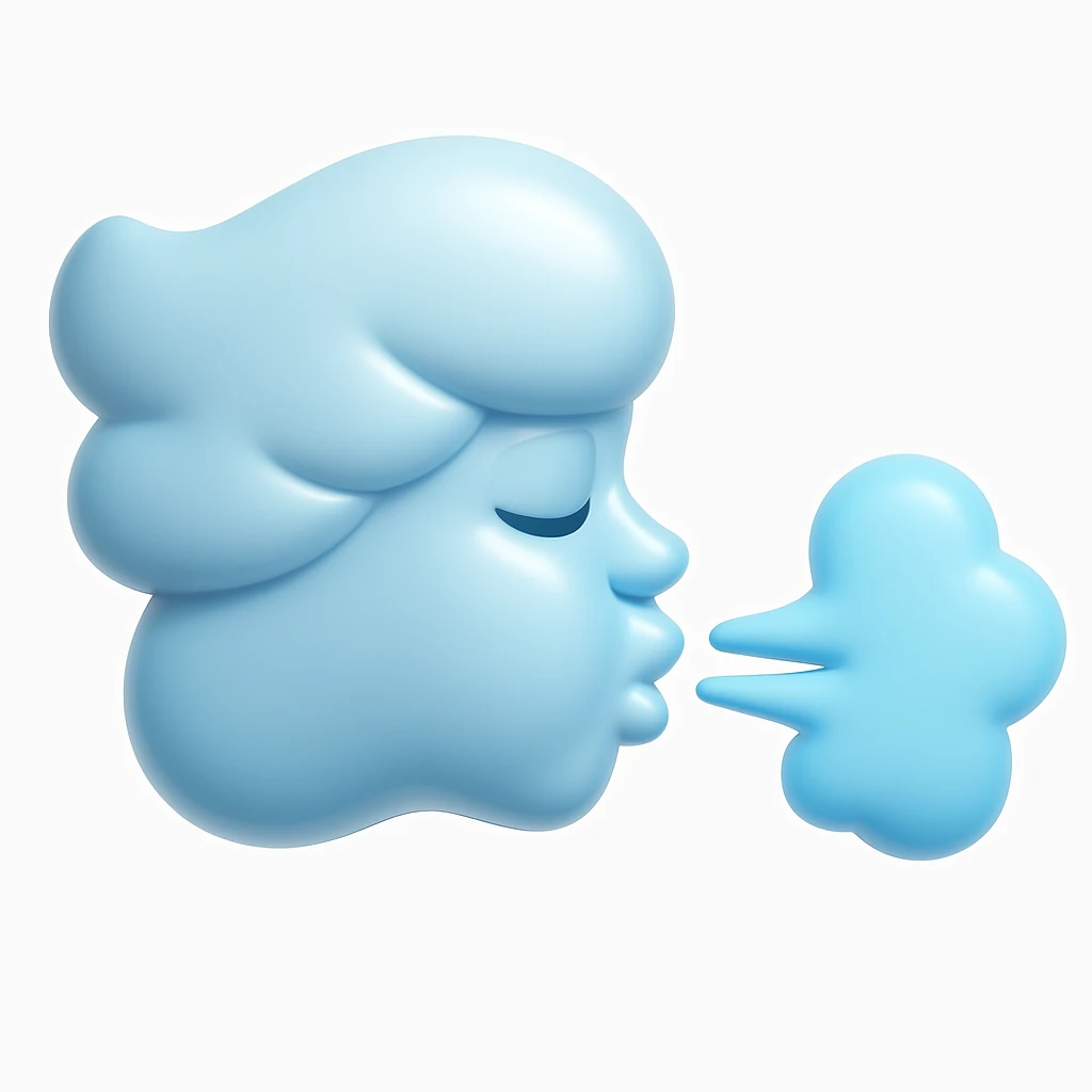 Convert the uploaded image into a 3D Apple-style emoji — preserve the key shapes, colors, and overall composition of the original image. Simplify the forms into clean. Apply glossy textures, soft lighting, smooth shading, and render everything in Apple emoji style on a clean white background

 emoji
