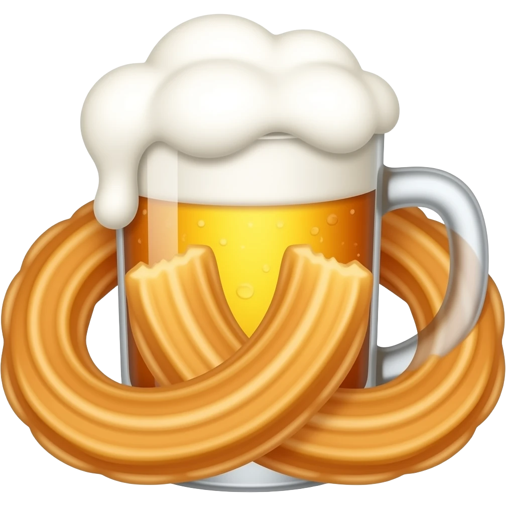 beer and churros emoji