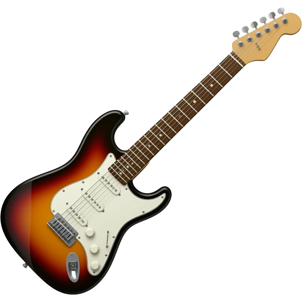 broadway guitar emoji