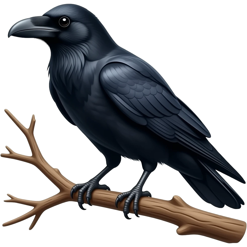 Raven emoji