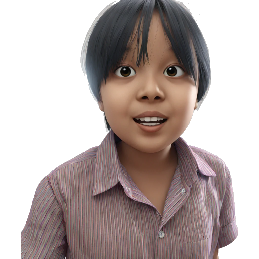 girl in striped shirt emoji