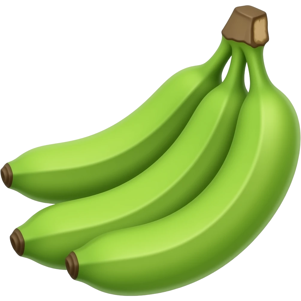 Platano verde de república dominicana emoji