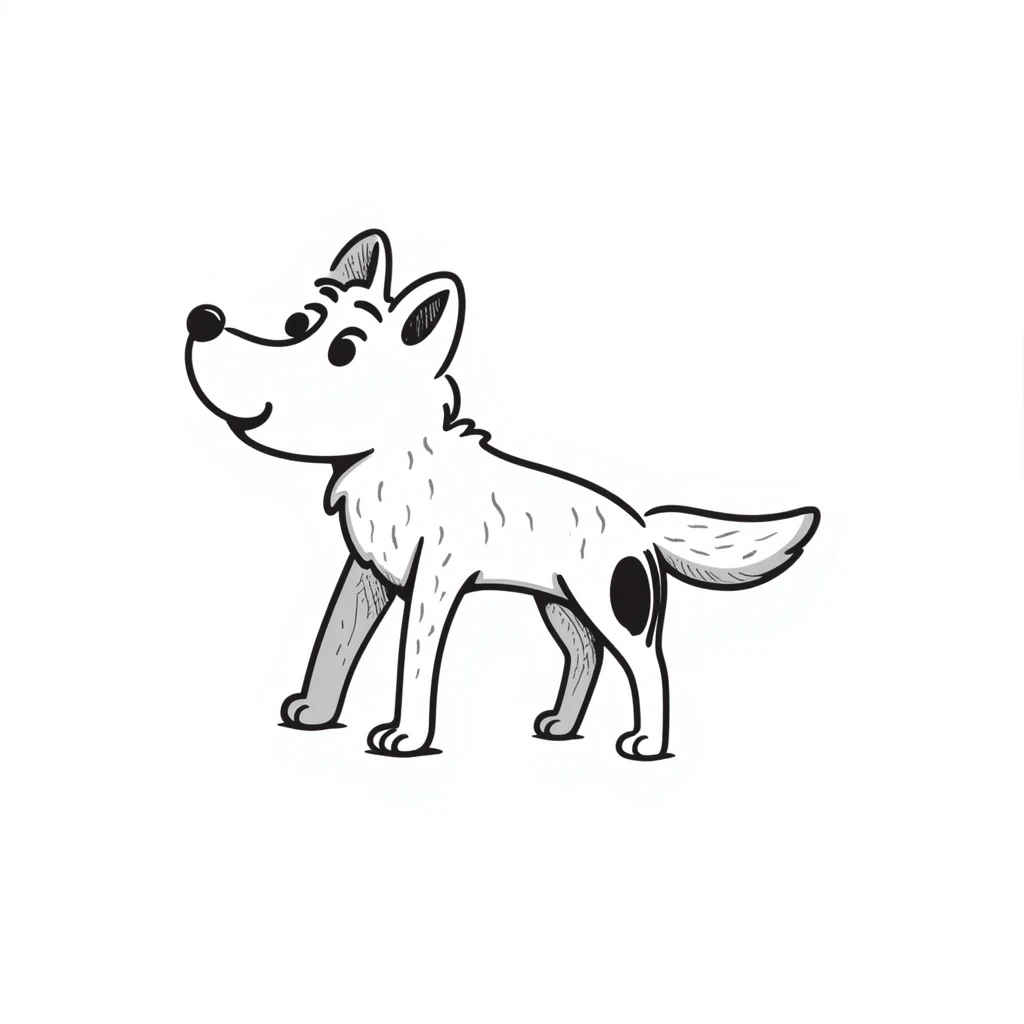 Wolf emoji
