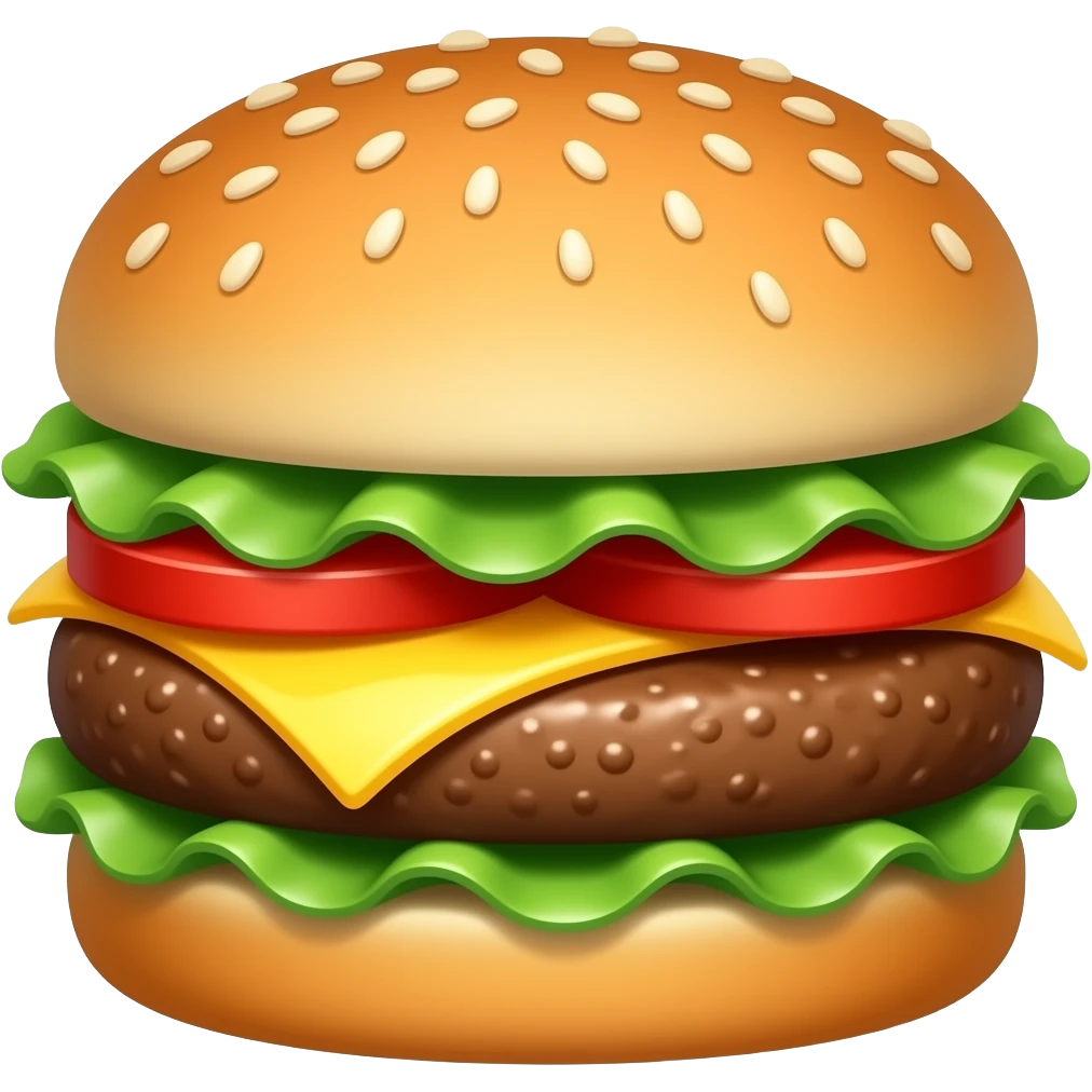 Hamburger emoji