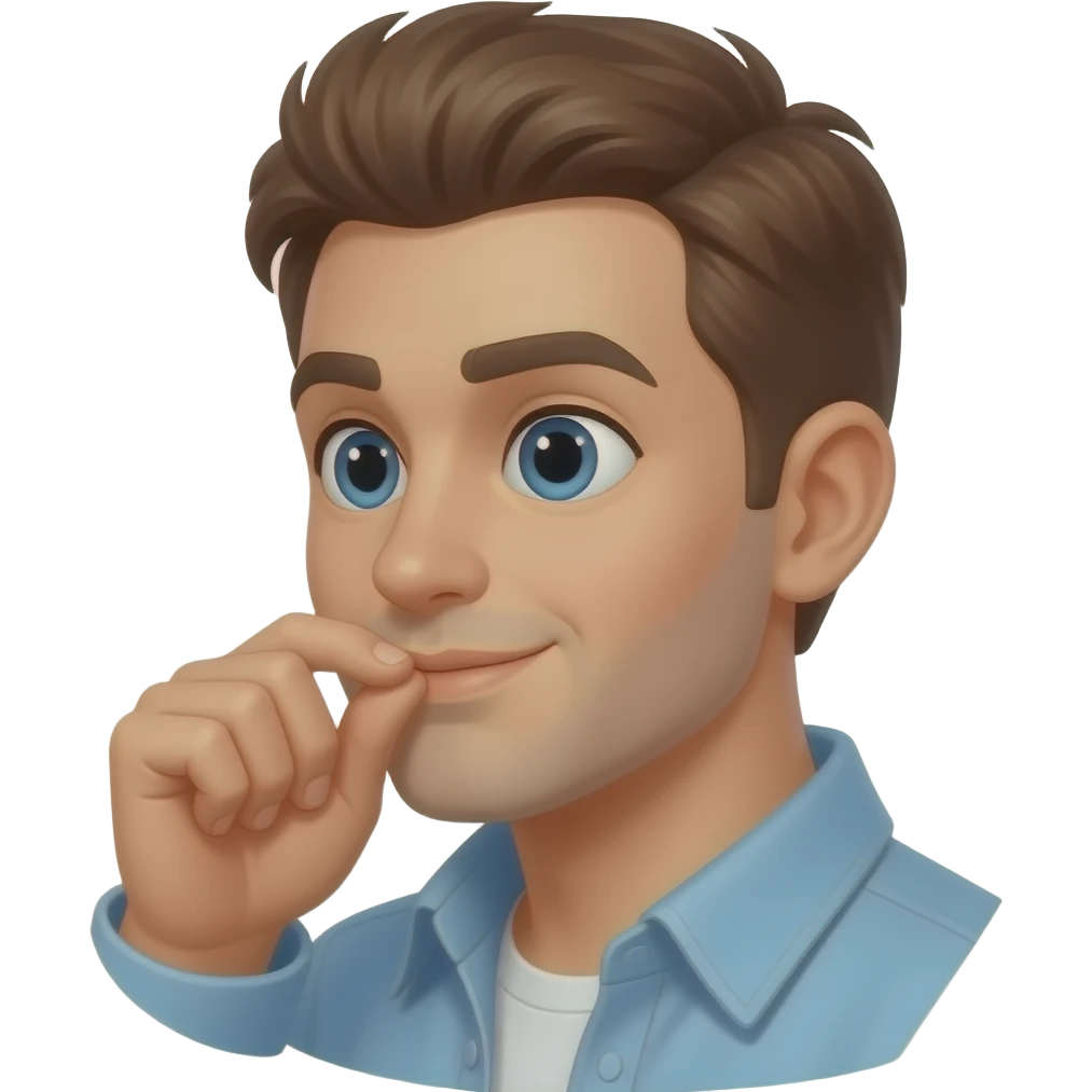 Person sniffing emoji