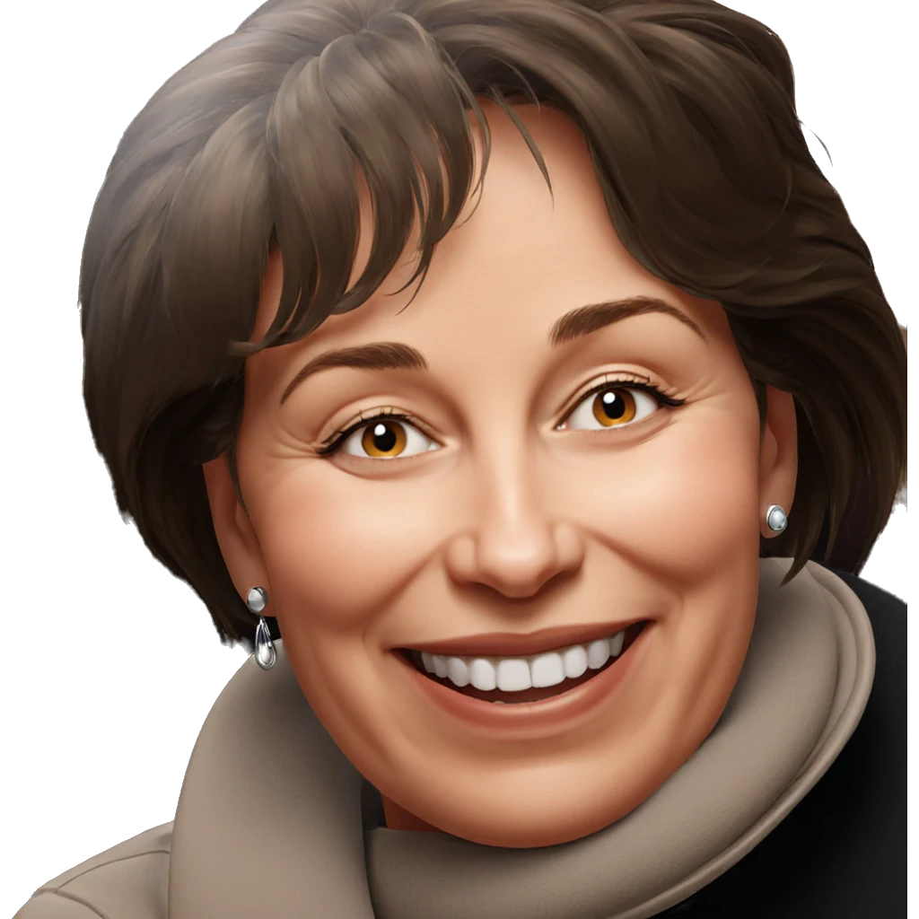 smiling girl with earrings emoji