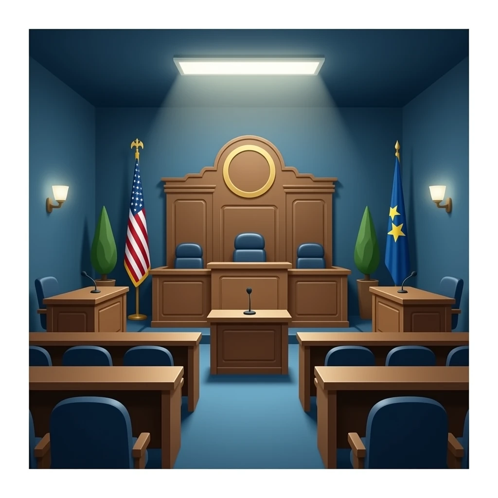 Absent people in Court emoji
