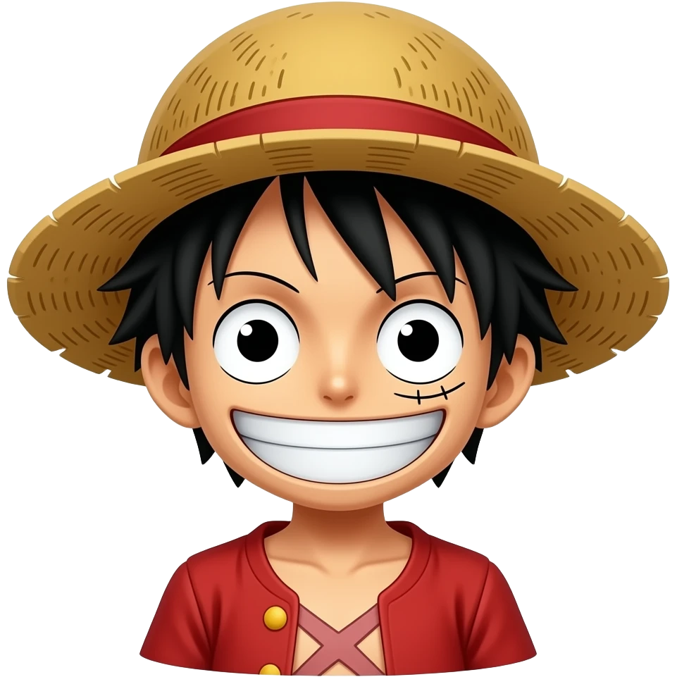 One piece anime emoji