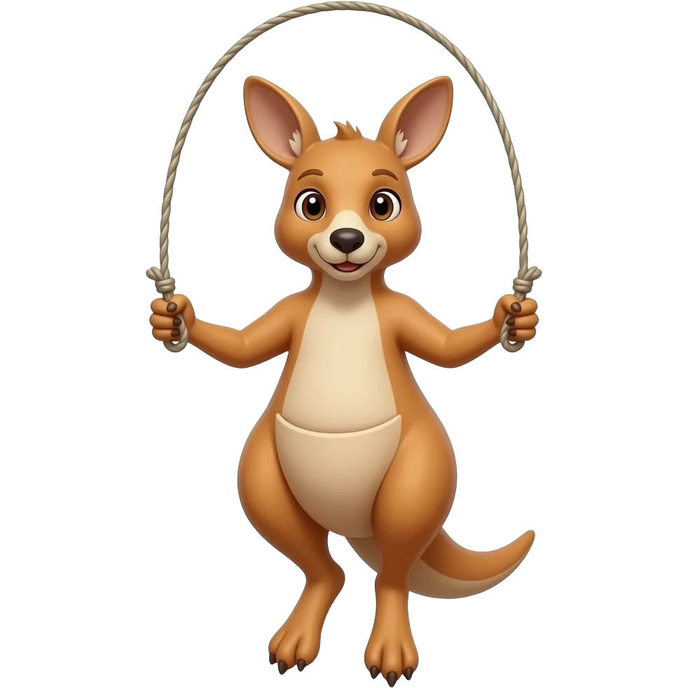 Ropeskipping tj trick känguruh emoji