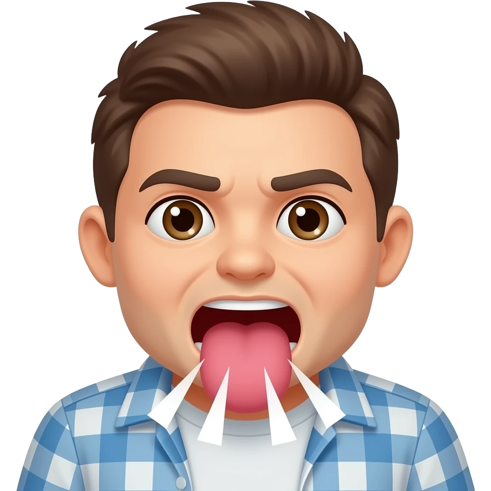 Choking someone emoji