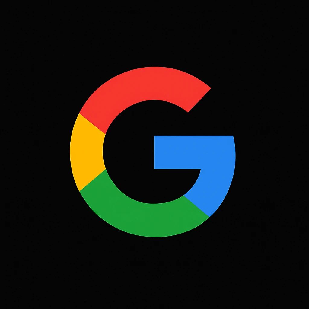 make golo of "IMAGEN 4" with googles G, black background emoji