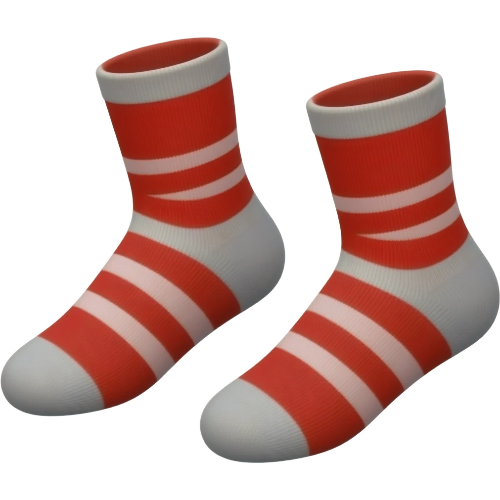 Red socks emoji