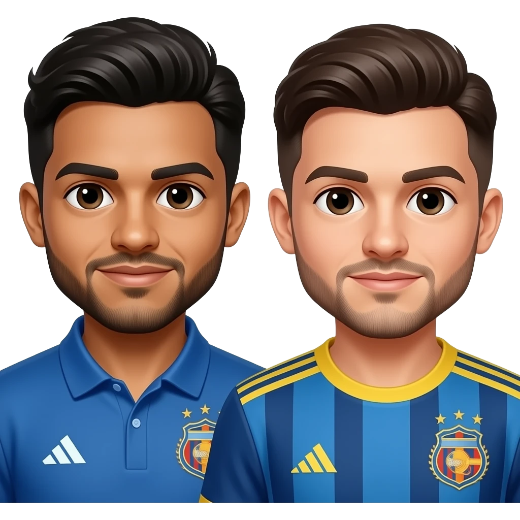 Jaziel and Thiago emoji
