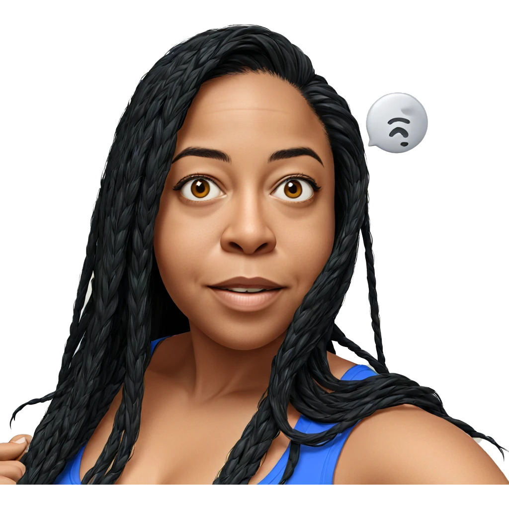 realistic portrait of girl emoji