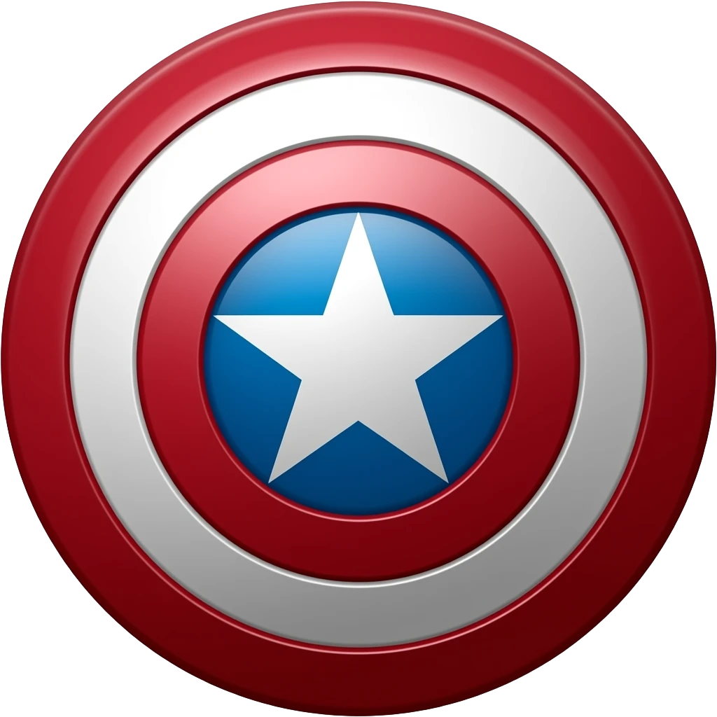 Escudo do capitão América emoji