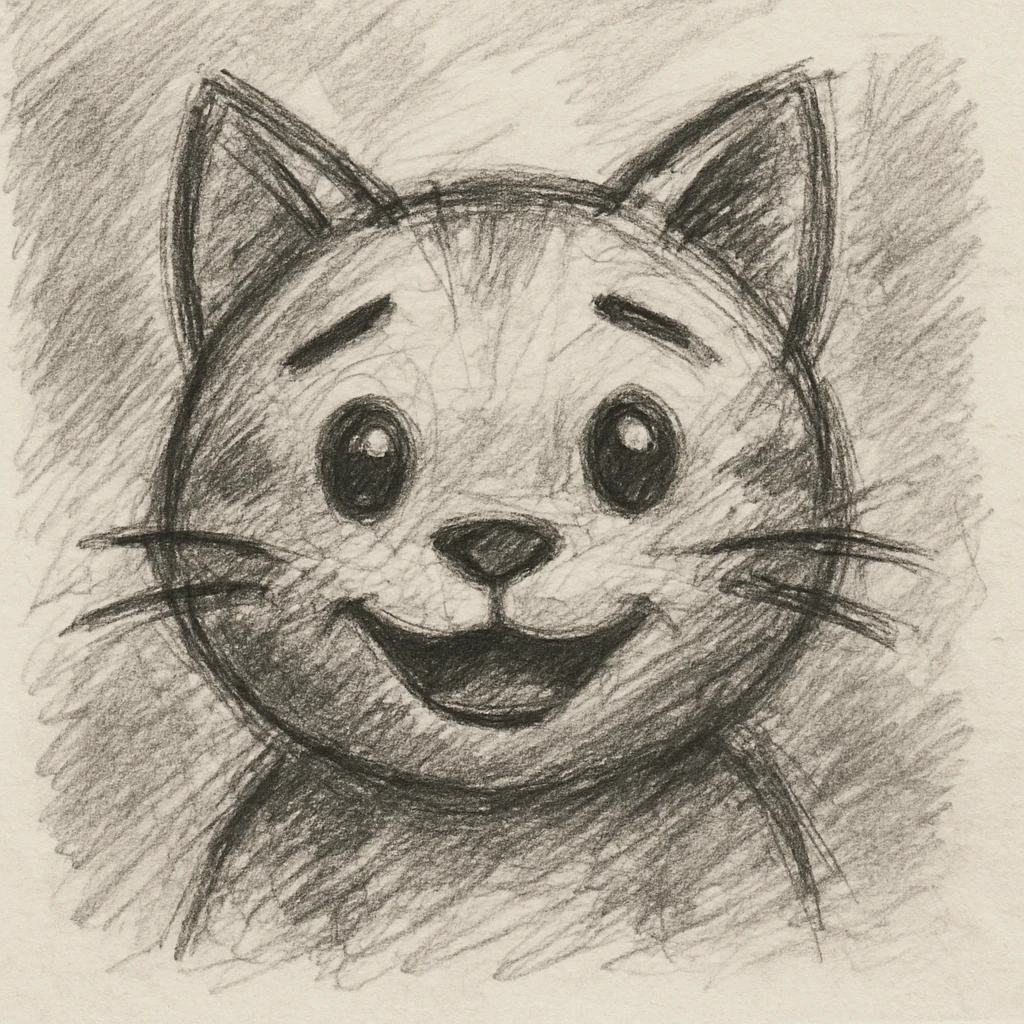 A cute cat emoji emoji