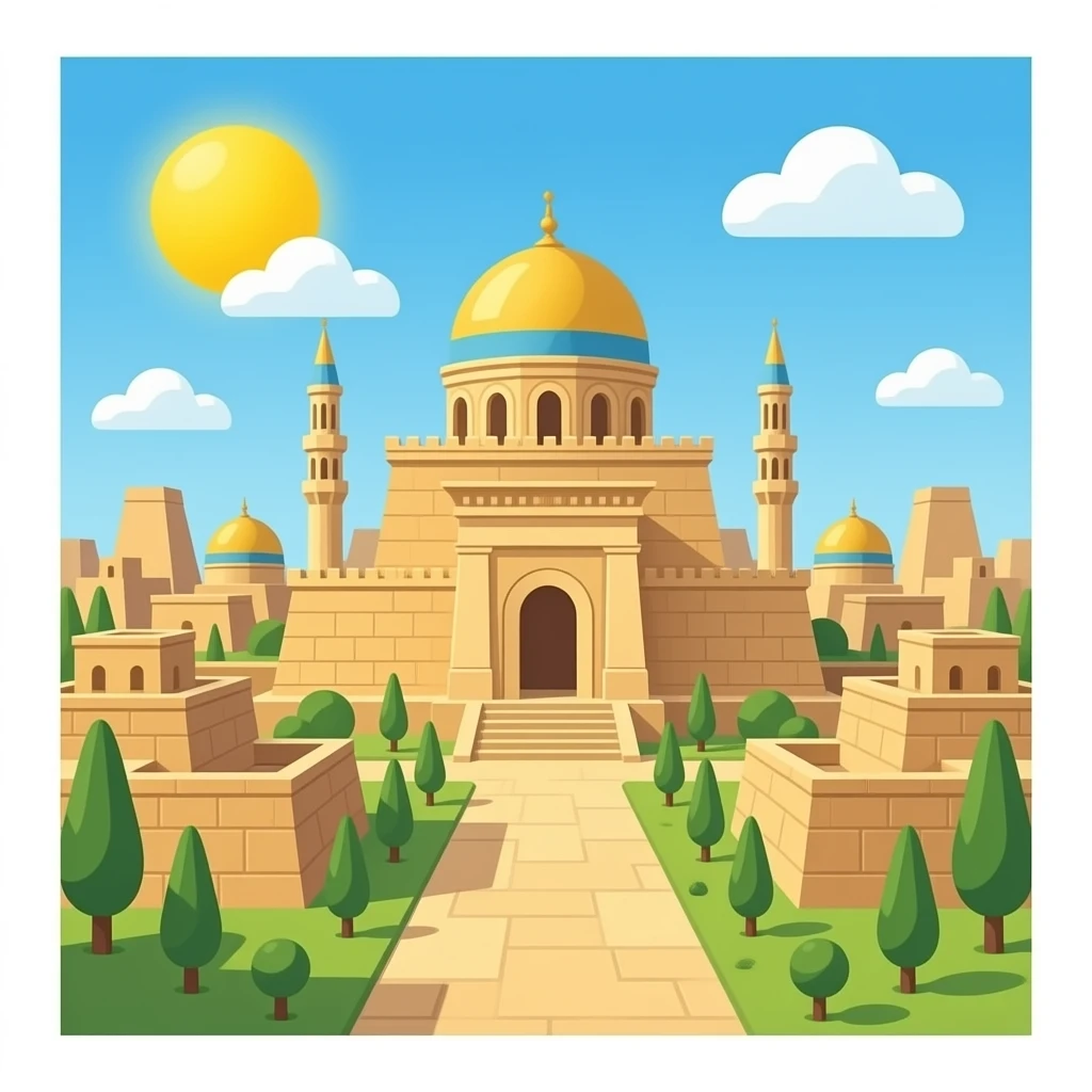 Biblical city of Babylon emoji