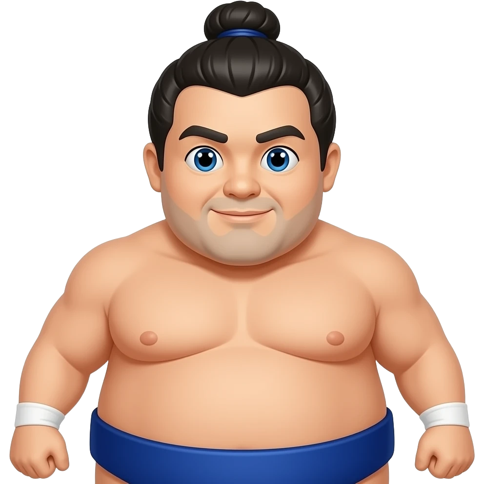 Sumo fat belly emoji
