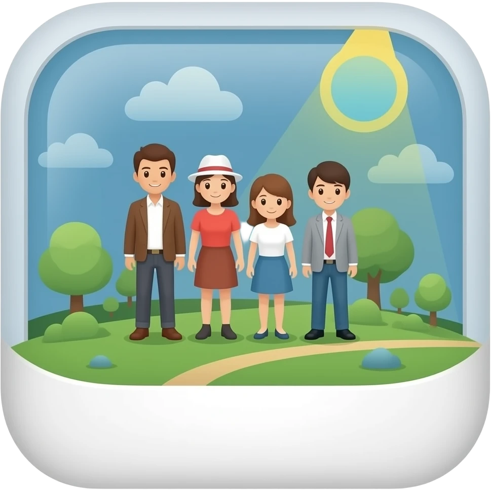 icone avec des mini photo emoji