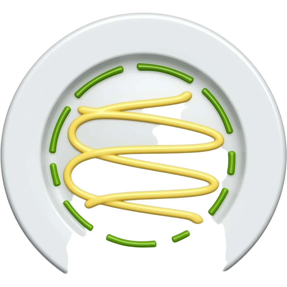 food plate emoji