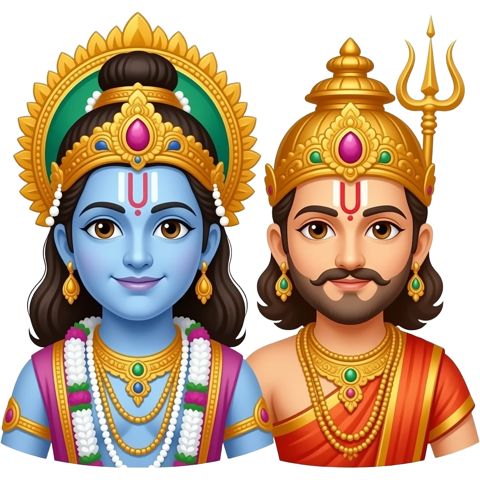 Vishnu Avatar (Krishna/Rama) emoji