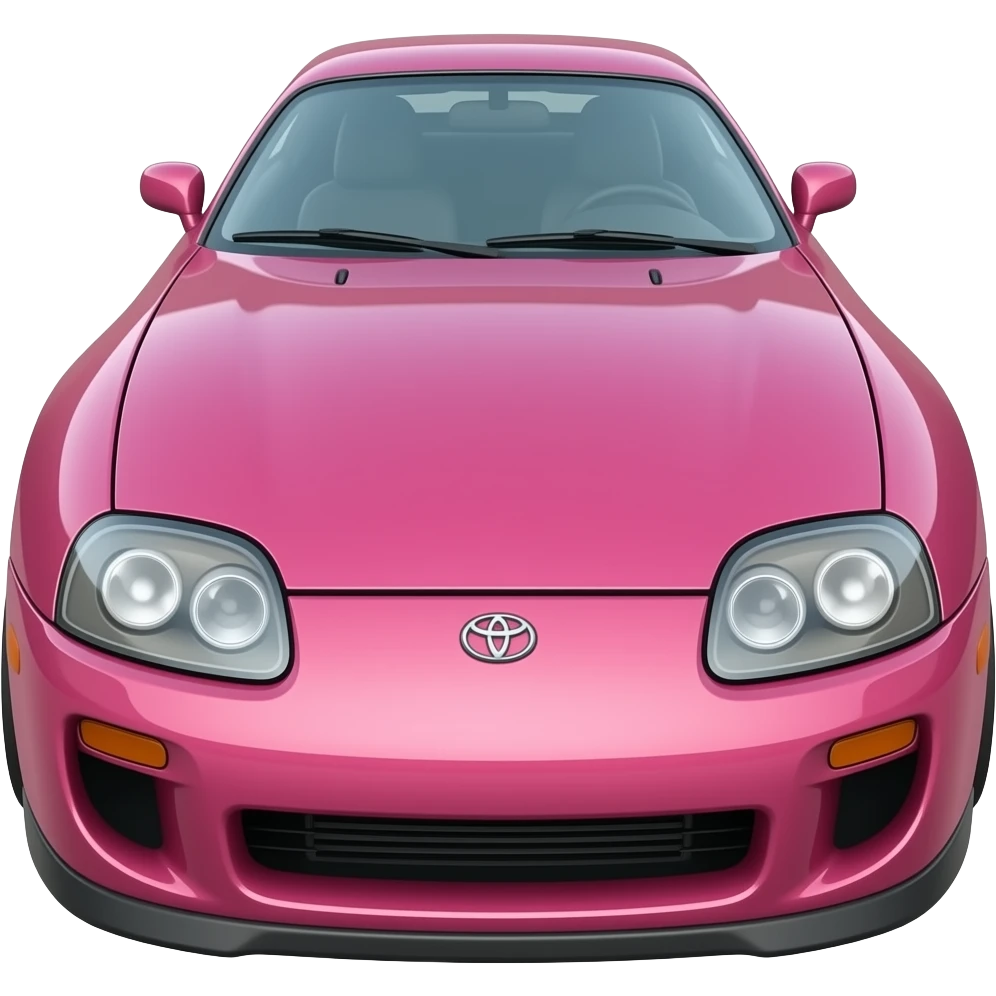 pink toyota soarer lowered emoji
