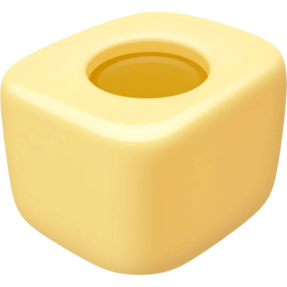 butter with hole emoji