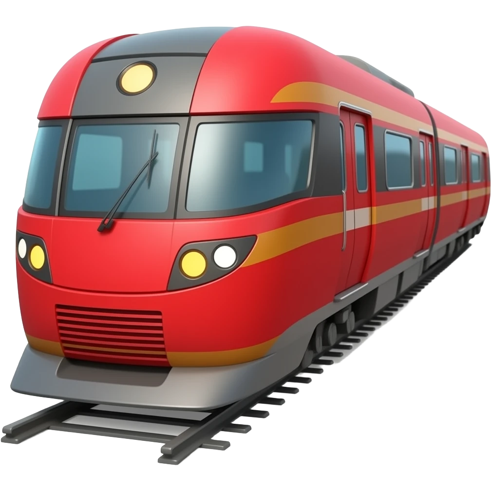 red train emoji