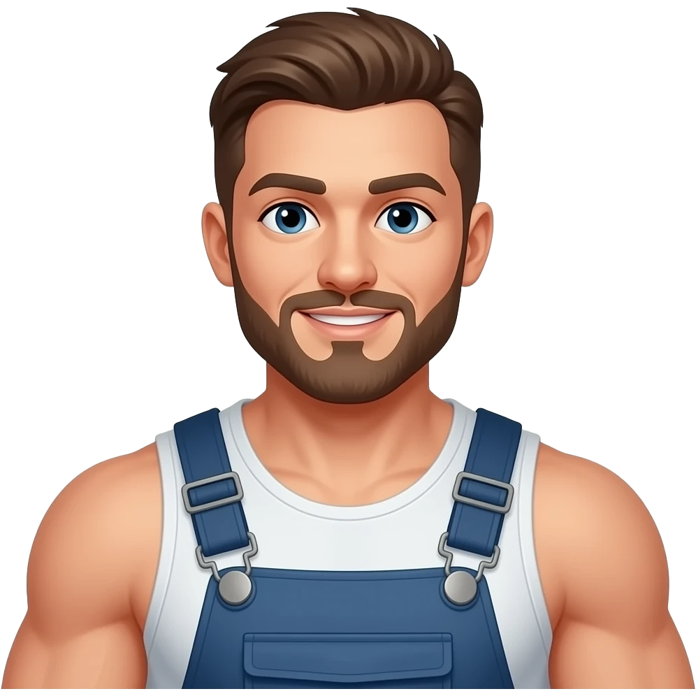 muscly fisher man emoji