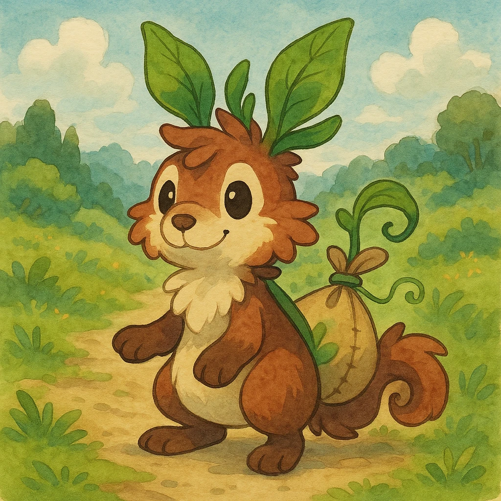 "Bagbean" (an open creature species by GriffSnuff) emoji