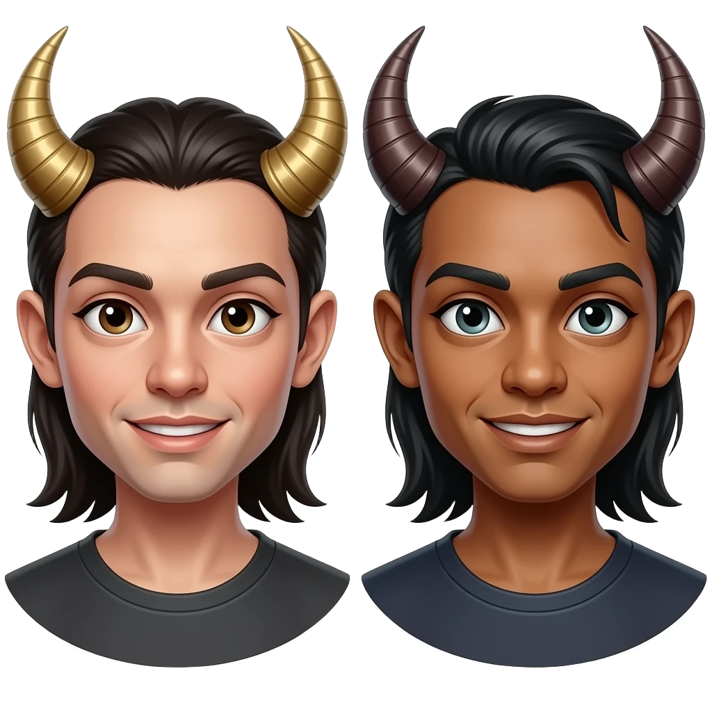 Two demon imps emoji