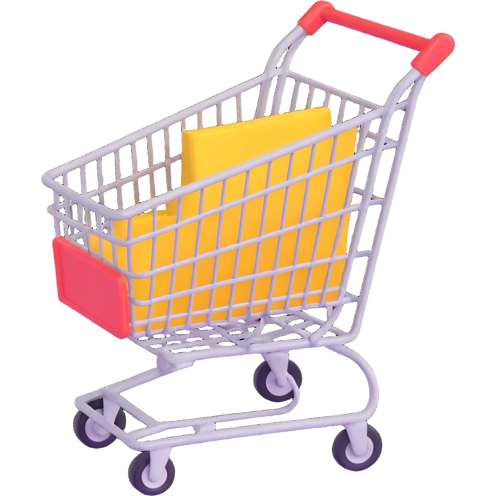 shopping cart emoji