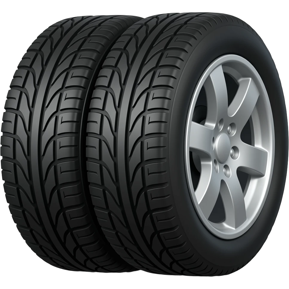 автомобильные шины черные на белом фоне минимализм emoji