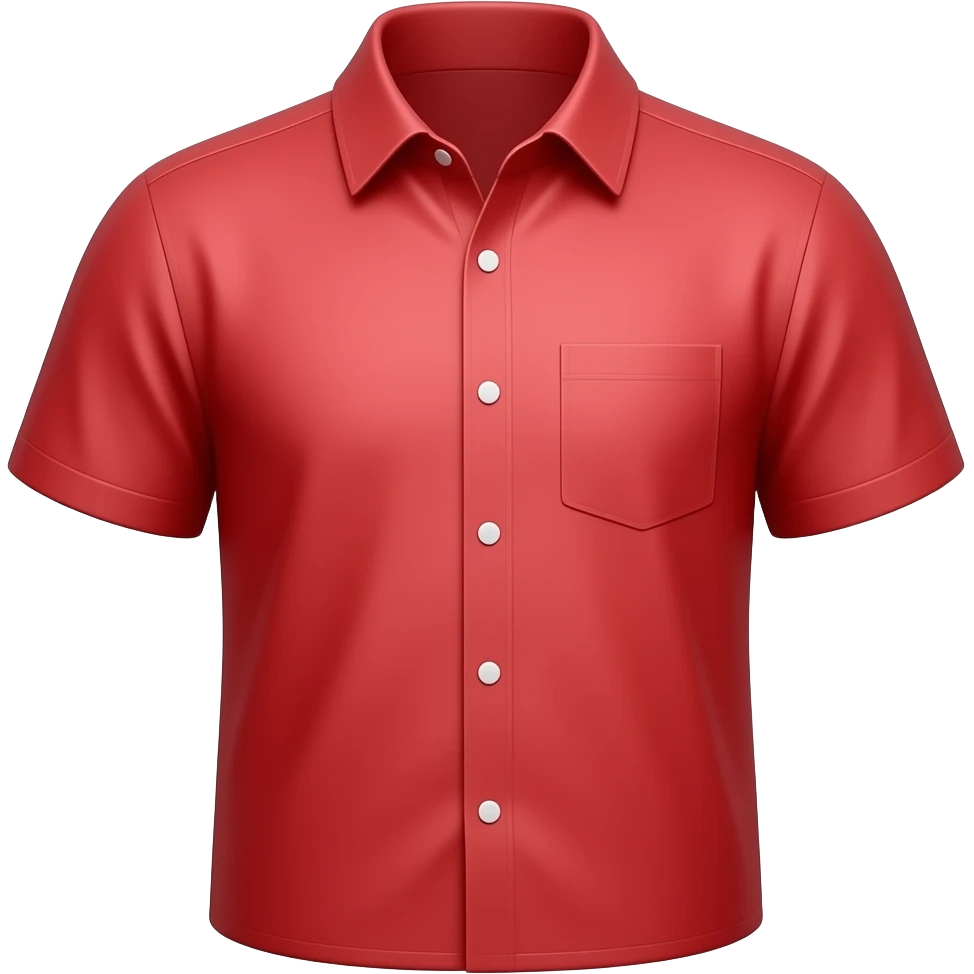 Camiseta roja emoji