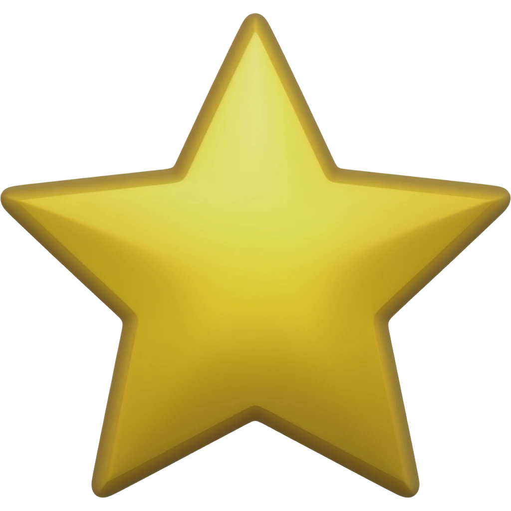 star award no face emoji